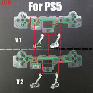 For PS5 DualSense Controller - Conductive Button Membrane Circuit Film