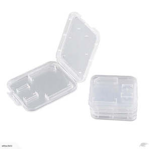 Electronic goods: Sandisk Plastic Jewel Case Box Container for TF Micro SD Card