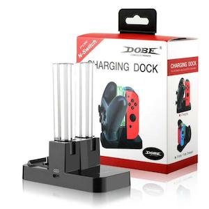 Electronic goods: DOBE LED Indicator Charging Dock for Nintendo Switch Joy-Con Pro Controller