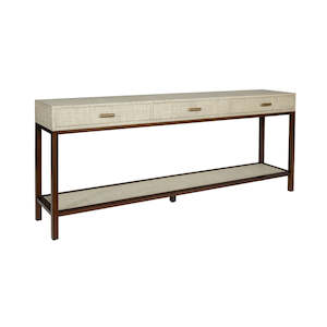 Wholesale trade: Clifton Console - Pumice - 3 Drawer