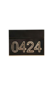 Wholesale trade: Conrad Numbered Wall Lamp