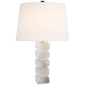 Wholesale trade: Square Chunky Stacked Table Lamp