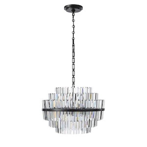 Abella Round Crystal Chandelier