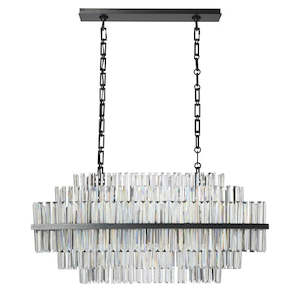 Abella Oval Crystal Chandelier