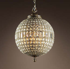 Alfie Round Empire Crystal Chandelier