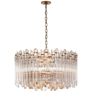 Adele Large Wide Drum Chandelier