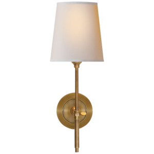 Bryant Sconce with Linen Shade