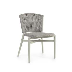 Wholesale trade: Nina Outdoor Stackable Side Chair Stone