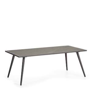 Serpent Coffee Table with Ardesia Grey Ceramic Top - Imperfect Condition