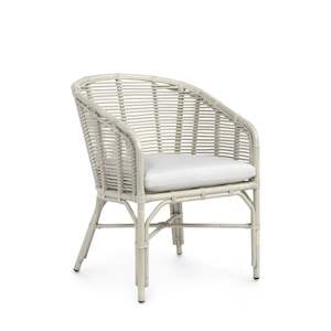 Camino Outdoor Arm Chair White