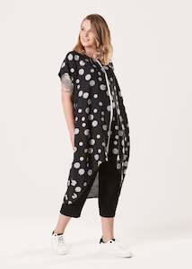 Internet only: Mara Dress - Black Pearl Spot