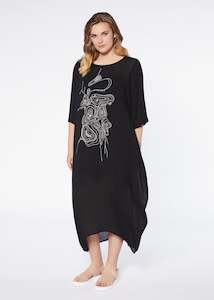 Tori dress- Black Rose