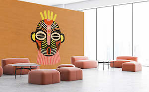 Walls by Patel 3 - Overseas West African Mask