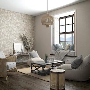 Wallpaper: Botanica - Faux Grasscloth - Stock Sale