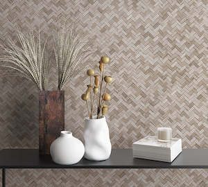 Wallpaper: Botanica - Herringbone - Stock Sale