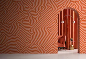 Walls by Patel 3 - Sahel Maze Red