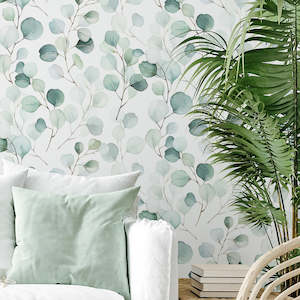 Spirit of Jungle - Eucalyptus Leaves Wallpaper