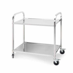 Stainless Steel Utility Trolley 2 tier (750x400x830)