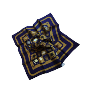 Clothing: SILK SCARVES - PURPLE