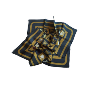 Clothing: SILK SCARVES - BLACK