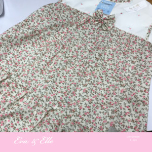 Clothing: Little Dresses  in tiny floral print  - 3 - 4 years