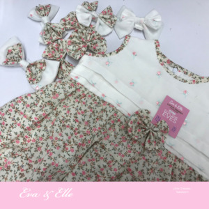 Clothing: Little Dresses  in trims - Newborn