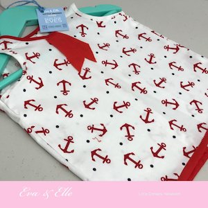 Clothing: Little Red Anchors for Newborn