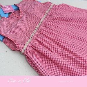 Little Red Gingham Sleeveless for 12 - 18 Months