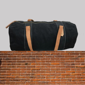 E&E Black Duffel Bag