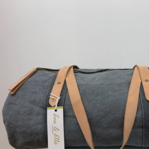 E&E Grey Duffel Bag