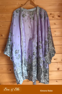 Kimono Robe -Lavender Colour