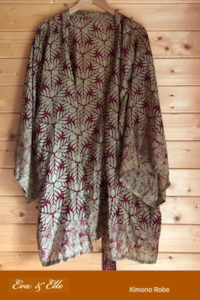 Clothing: Kimono Robe - Autumn colours