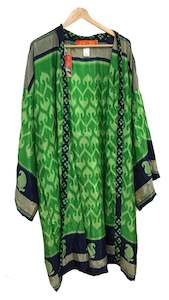 Clothing: Kimono Robe - Neon Green