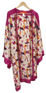 Clothing: Kimono Robe - Magenta