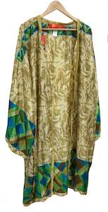 Clothing: Kimono Robe - Fresh Green