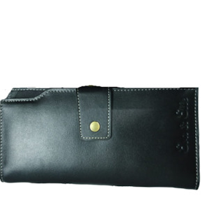 Women's Leather Wallet - Black