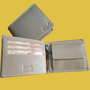 Men's Leather Wallet - Tan