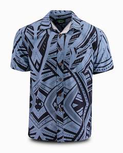 Eveni Pacific Men's Classic Shirt - Renaissance Blue