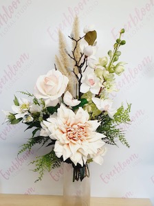 Make her Blush - Faux Flower Arrangement