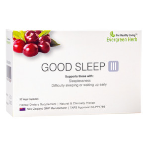 Health supplement: Good Sleep III (Blister)