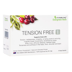 Health supplement: Tension Free I (Blister)