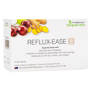 Health supplement: Reflux-Ease II (Blister)