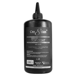 Cre8tion Gel top coat no wipes refill 16oz.