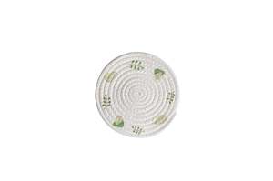 Internet only: Woven Textured Cotton Yarn Coaster - Avocado