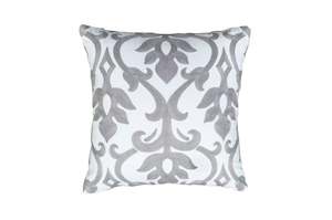 Abstract Embroidered Cushion Cover - Bloom