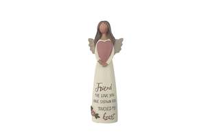 Hand Painted "Friend" Angel Figurine