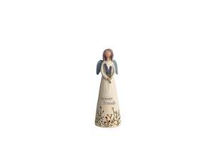 Hand Painted "Forever Friends" Angel Figurine