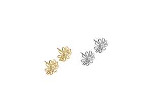 925 Sterling Silver Daisy Stud Earrings