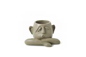 Three's Company Face Beige Planter