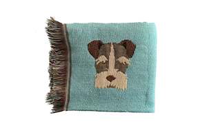 Pet Dog Pattern Reversible Throw/Blanket